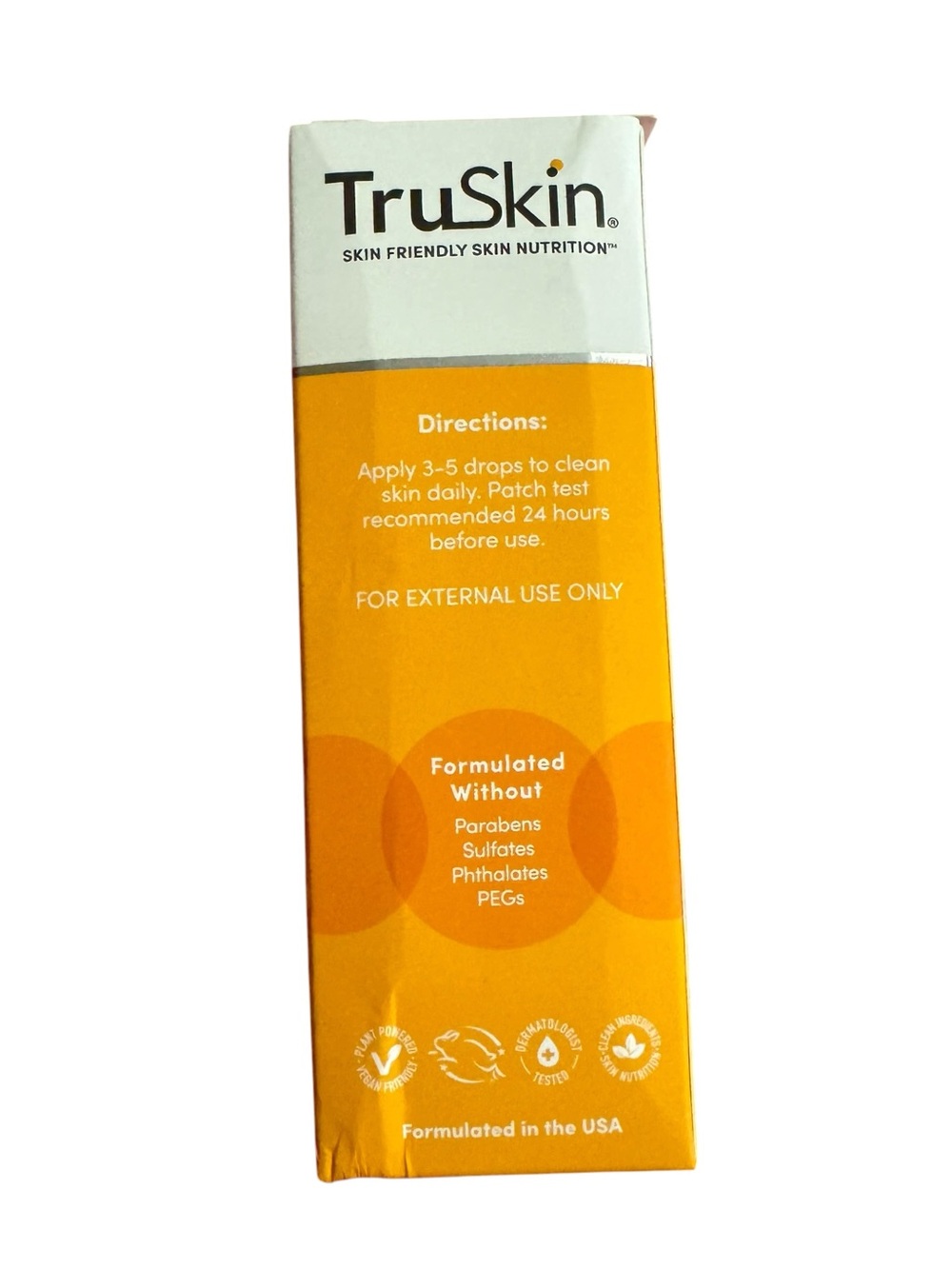 Skin TruSkin Retinol & Vitamin C Facial Serums – Blue & Orange - Picture 3 of 4